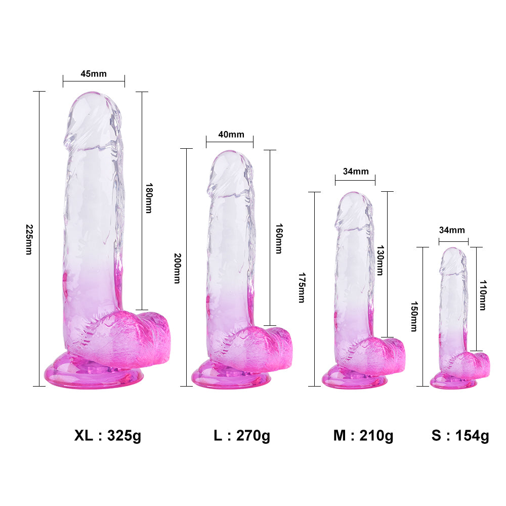 Crystal Realistic Dildo BBD-367
