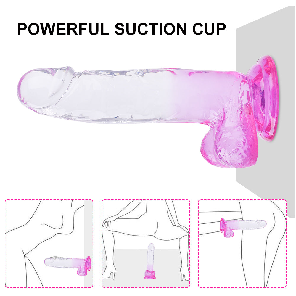 Crystal Realistic Dildo BBD-367