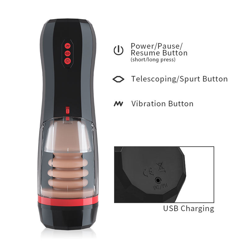 Vibrating Masturbators BAM-355
