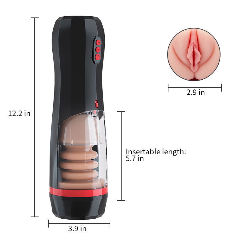 Vibrating Masturbators BAM-355