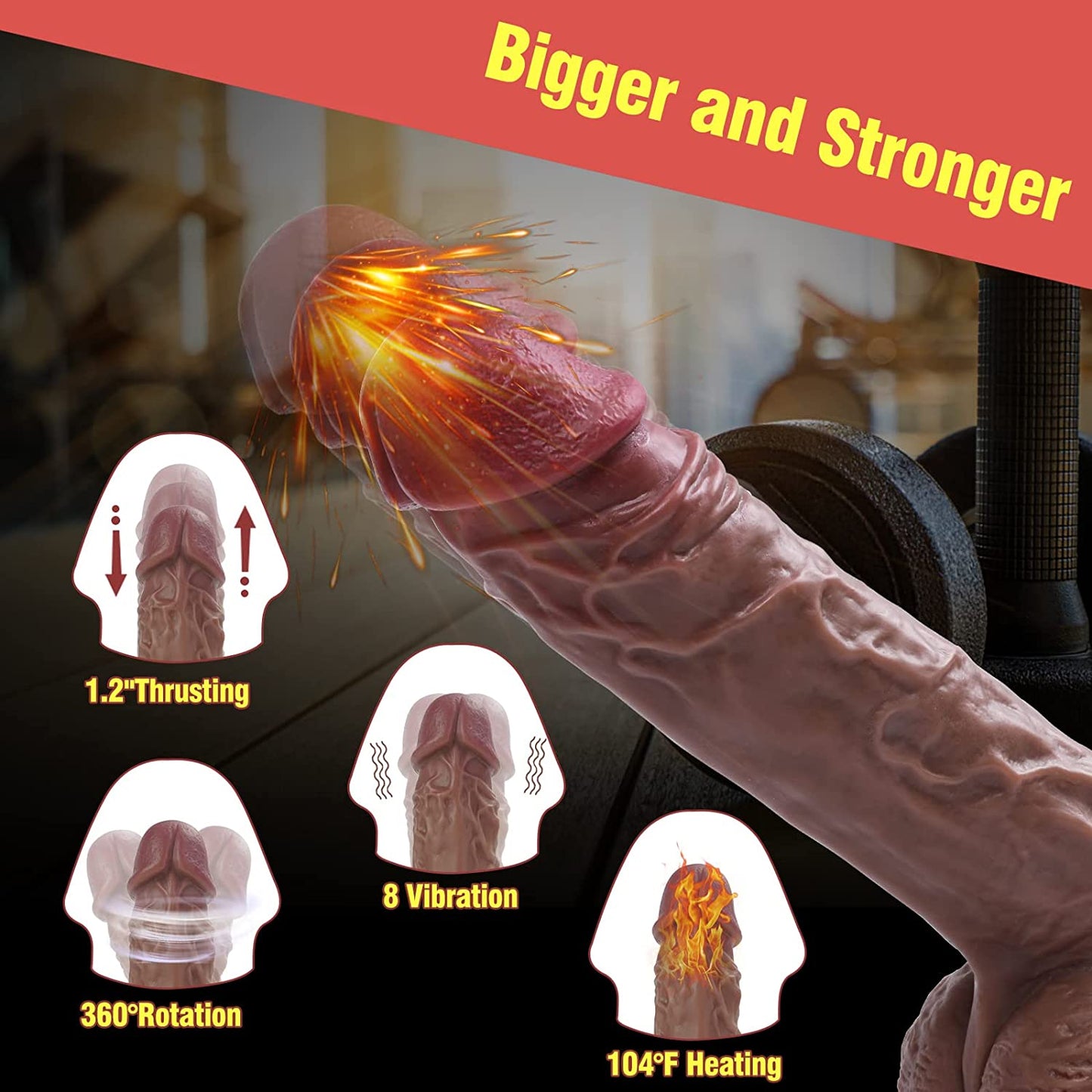 Realistic Dildo Vibrators BBD-237