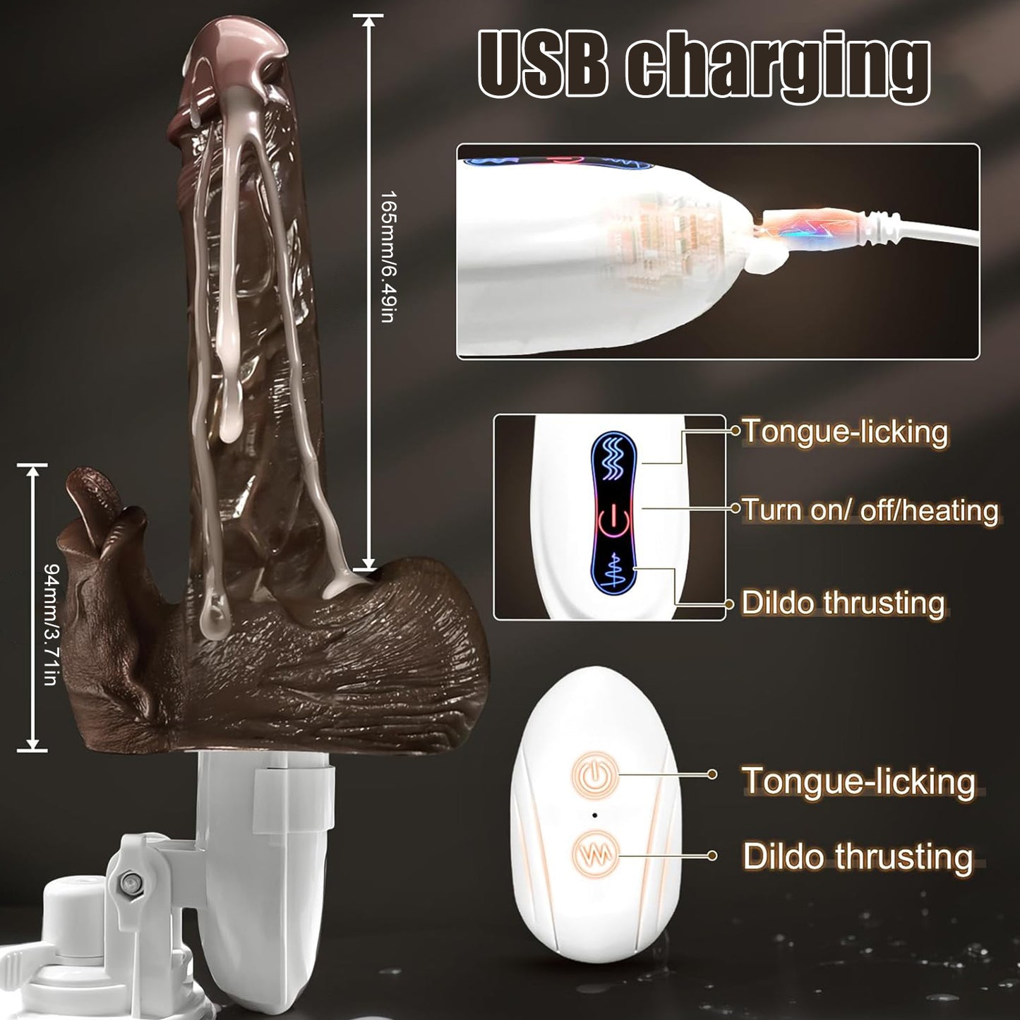 Realistic Dildo Vibrators BBD-525