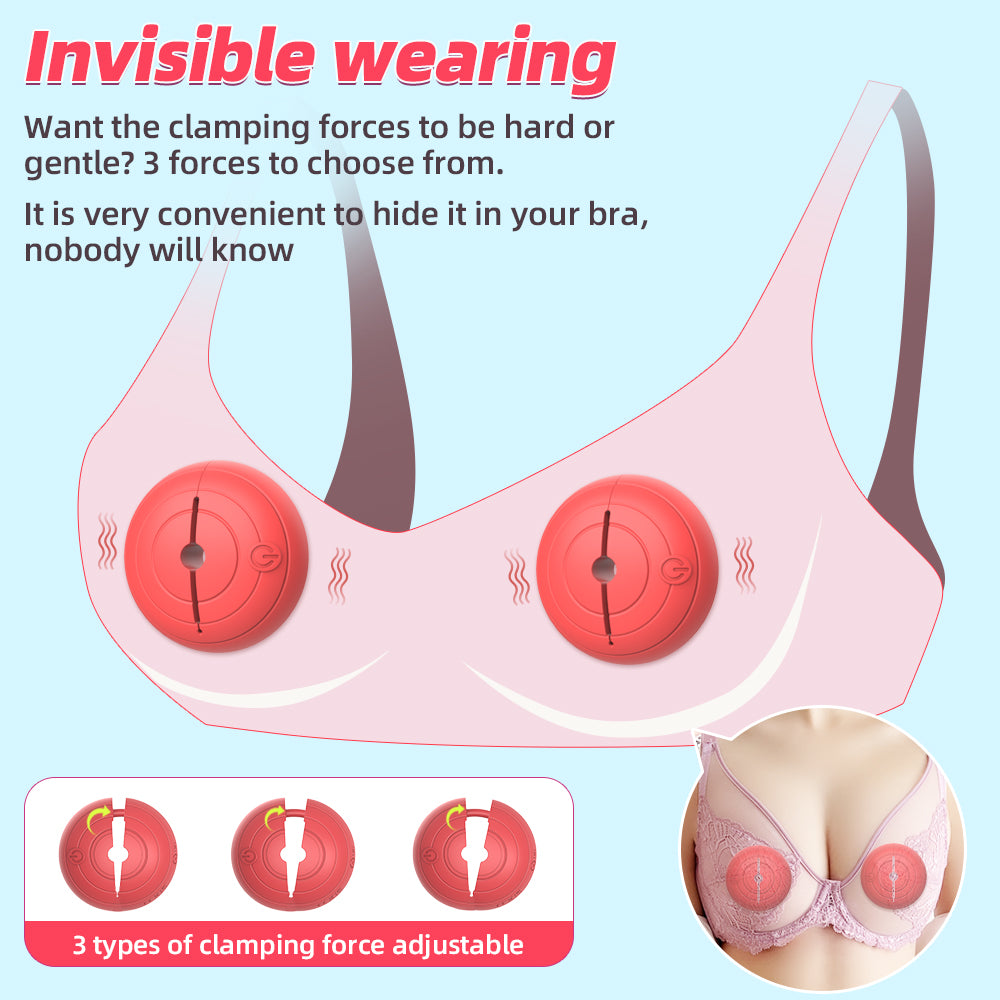Smart Nipple Vibrators BBV-508