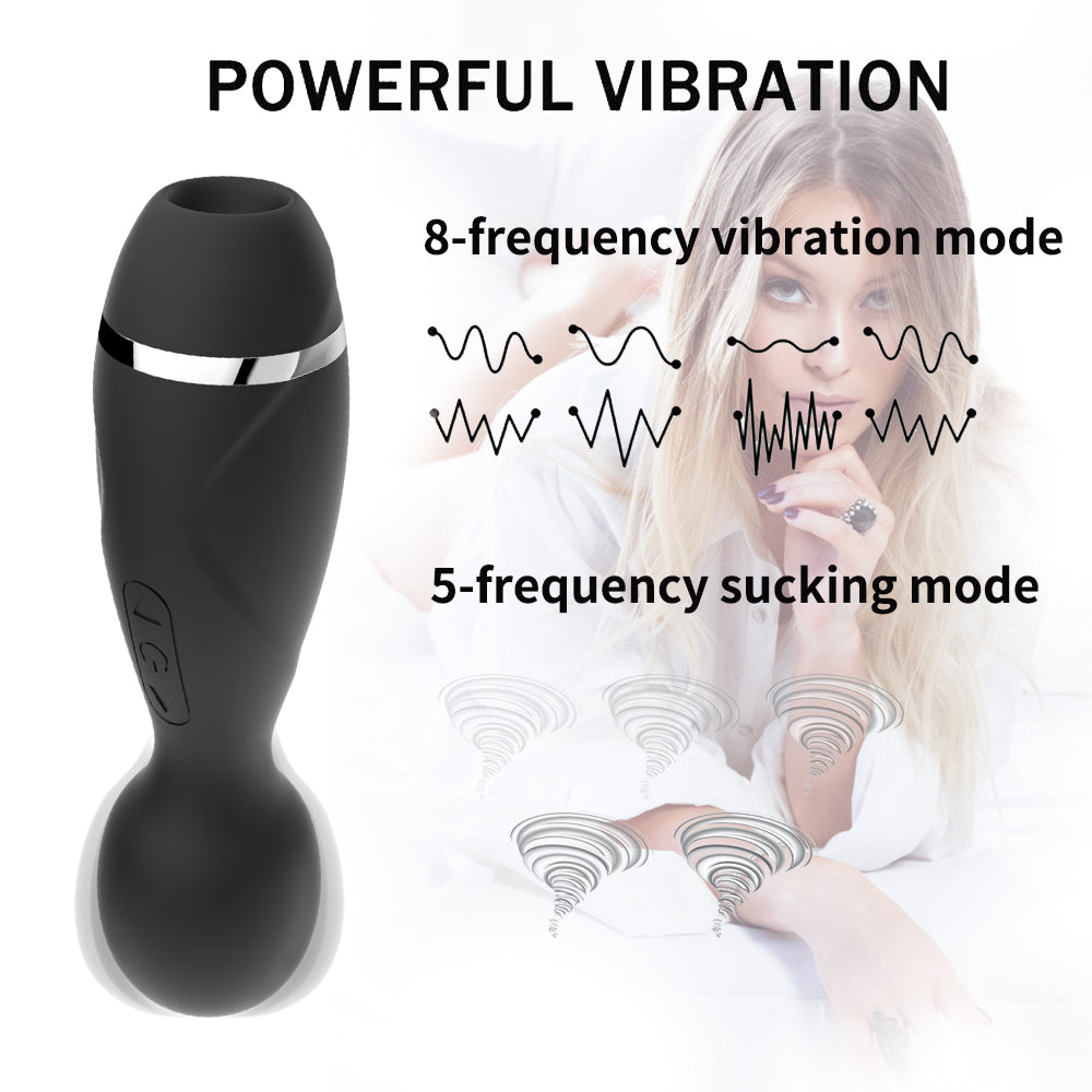 Sucking Vibrating Wand BAV-305