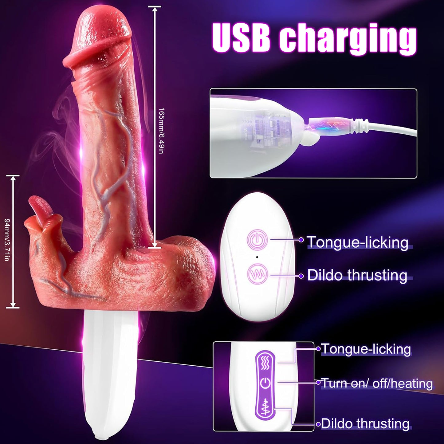 Realistic Dildo Vibrators BBD-525