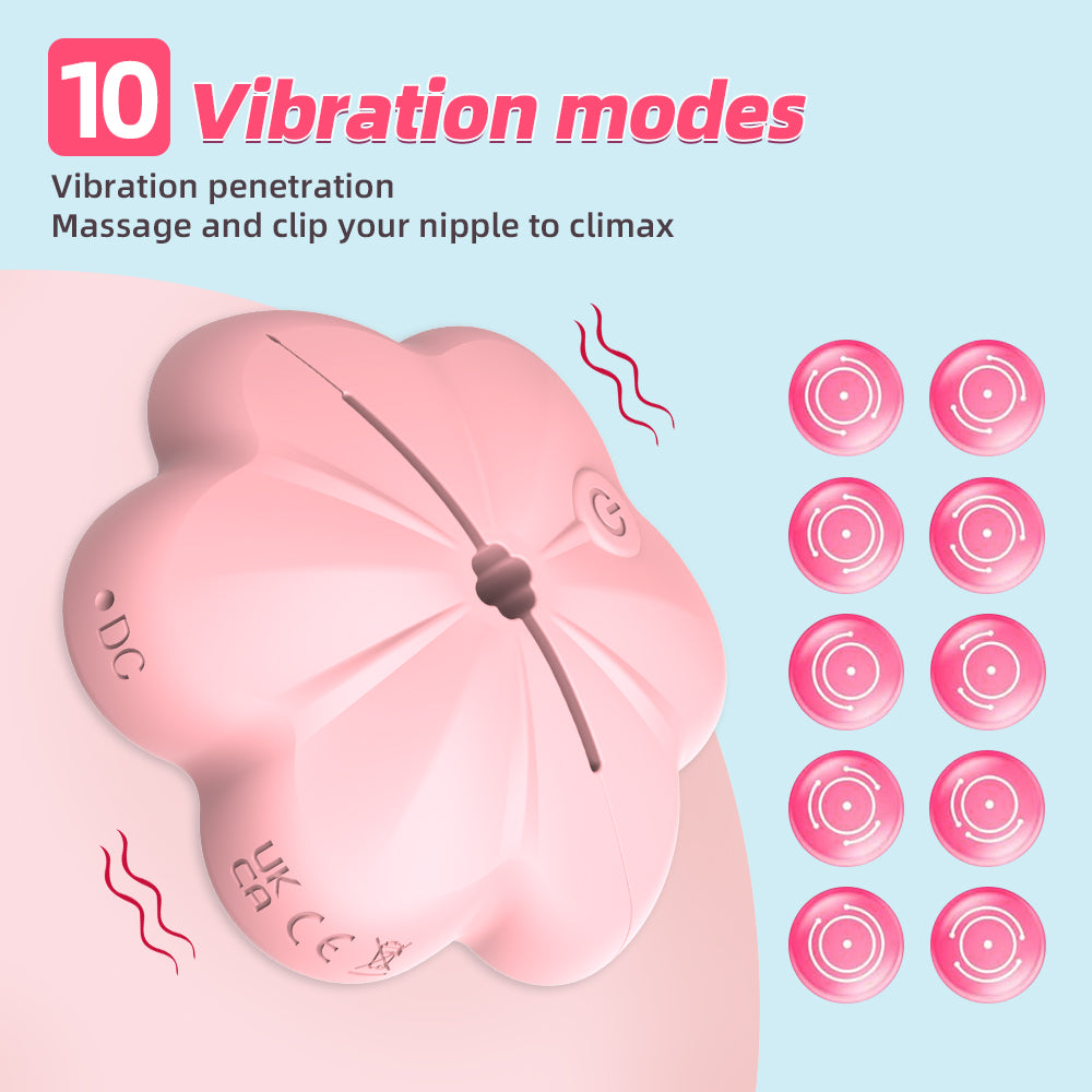 Smart Nipple Vibrators BBV-528