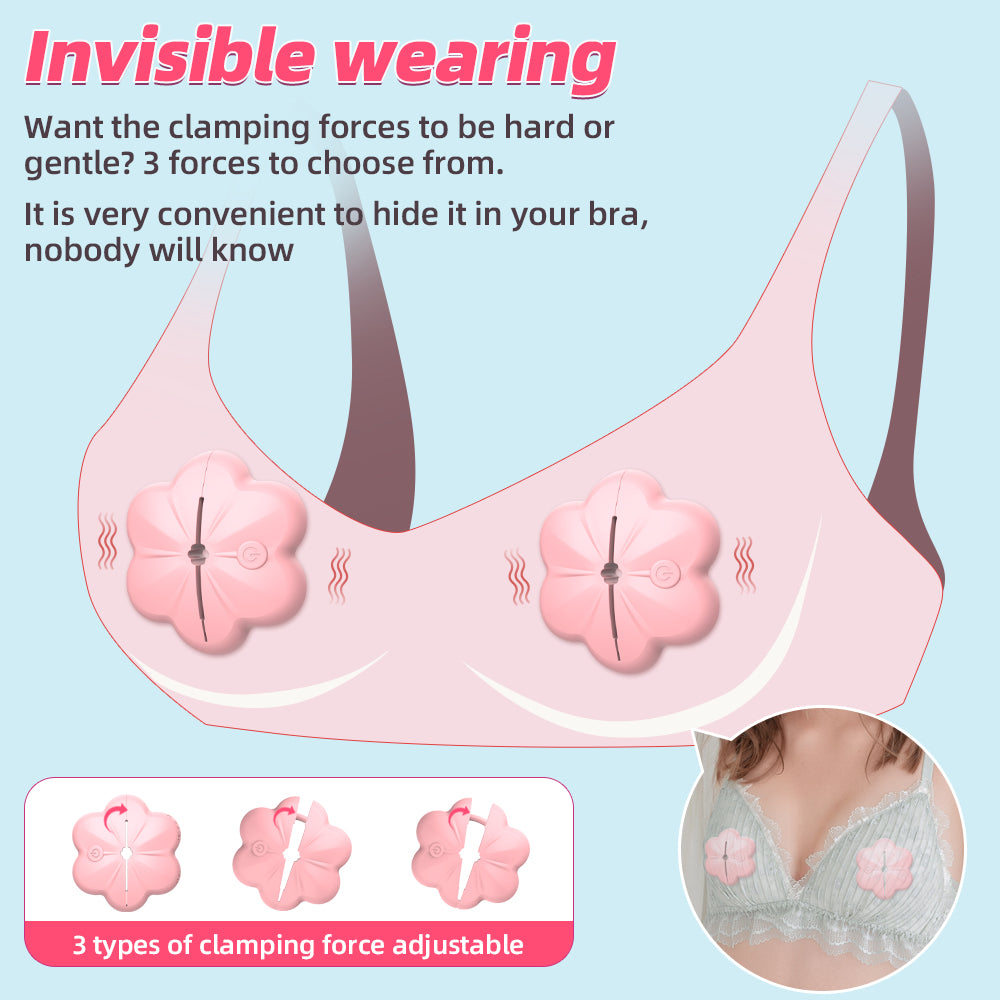 Smart Nipple Vibrators BBV-528